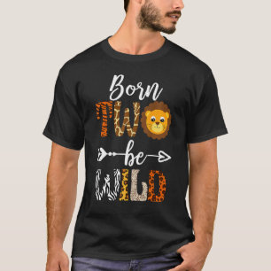 Camiseta Nacido 2 Be Wilthday Decorations Chica Boy Baby