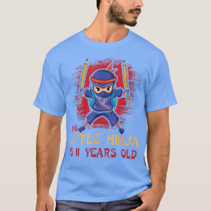 Camiseta Nacido a los 11 años Samurai Japón Japón