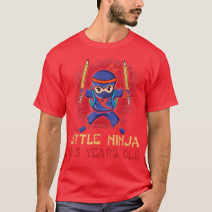 Camiseta Nacido a los 3 años Samurai Japón Japón 