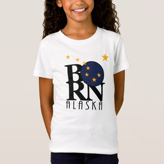 Camiseta NACIDO Alaska (desde impresión) (Anverso)