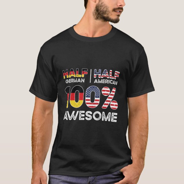 Camiseta Nacido Alemania Alemania Estados Unidos Estadounid (Anverso)