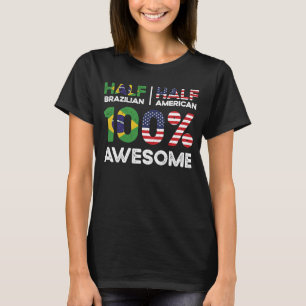 Camiseta Nacido Brasil Brasil Estados Unidos Ciudadanía