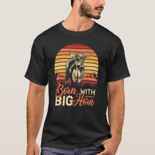 Camiseta Nacido con los hombres del Cuerno Grande montañés