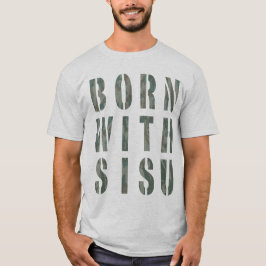 Camiseta Nacido con Sisu Camuflaje 1