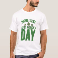Nacido con Suerte el Día de San Patricio Cumpleaño