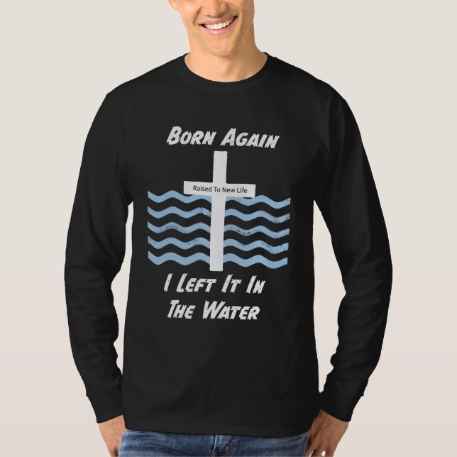 Camiseta Nacido cristiano de nuevo (Anverso)