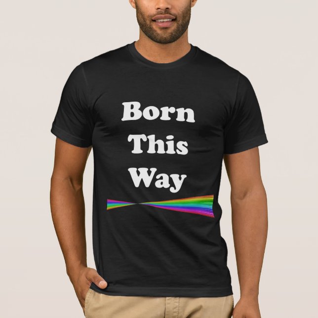 Camiseta Nacido de esta manera (Anverso)