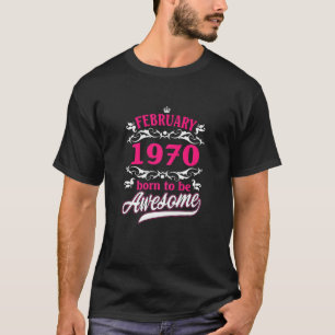 Camiseta Nacido de Nacimiento de las mujeres Vintage Appare