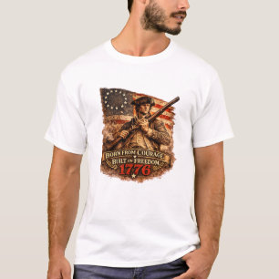 Camiseta nacido del coraje