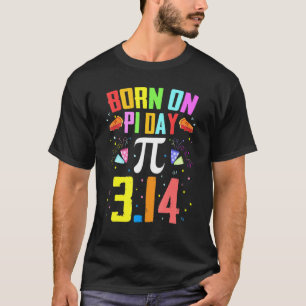Camiseta Nacido El 14 De Marzo Feliz Día Pi Día Enseñanza M