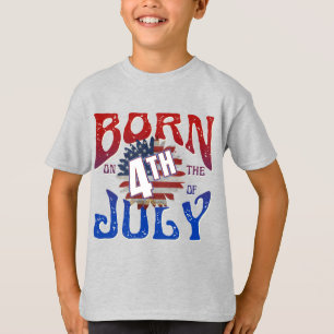 Camiseta NACIDO EL 4 DE JULIO