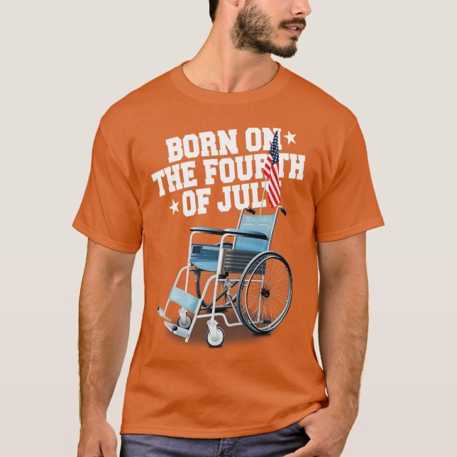 Camiseta Nacido el 4 de julio como Poster alternativo (Anverso)