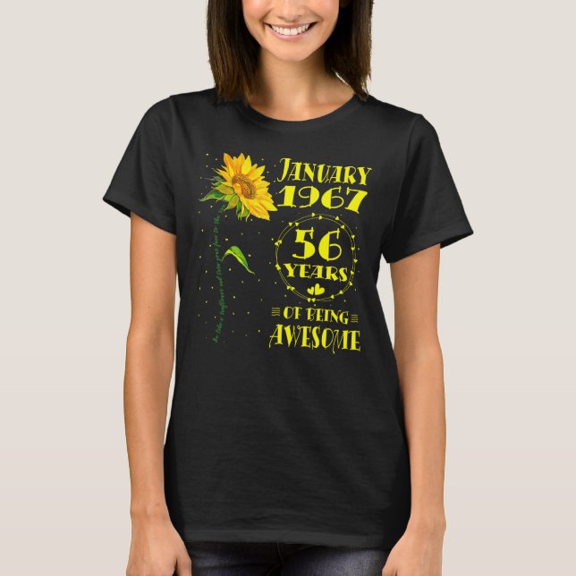 Camiseta Nacido el 56 de enero (Anverso)