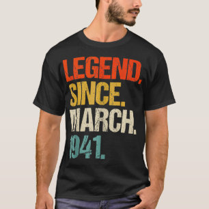 Camiseta Nacido en 1941 83 años de edad en 1941 83er nacimi