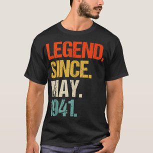 Camiseta Nacido en 1941 83 años de edad en 1941 83er nacimi