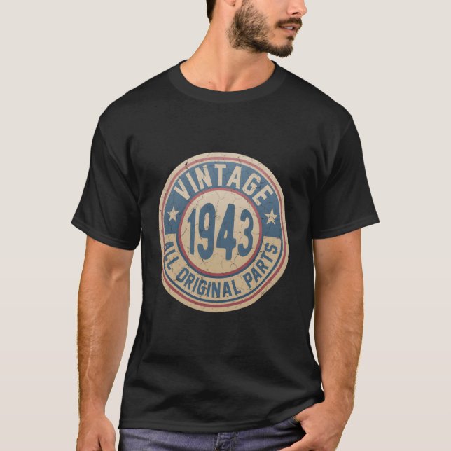 Camiseta Nacido En 1943 Original P (Anverso)
