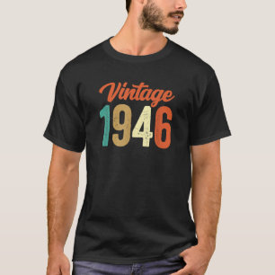 Camiseta Nacido en 1946, cumpleaños 80 años, regalo