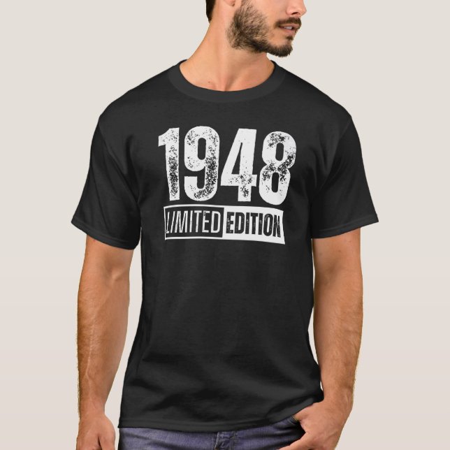 Camiseta Nacido En 1948 (Anverso)