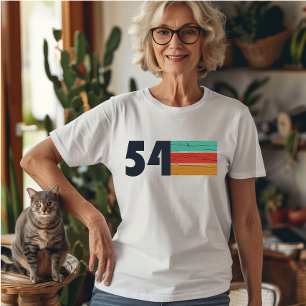 Camiseta nacido en 1954, cumpleaños vintage