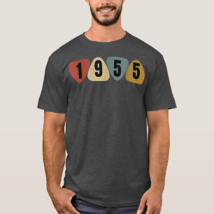 Camiseta Nacido En 1955, Cumpleaños De La Música De La Púa