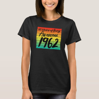 Camiseta Nacido en 1962, 60 años, en Guay