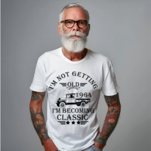 Camiseta nacido en 1964, cumpleaños vintage