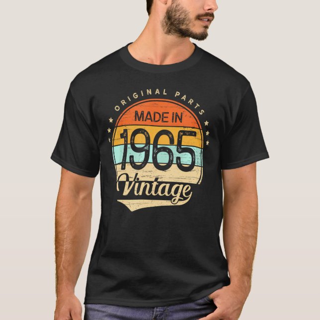 Camiseta Nacido En 1965 (Anverso)