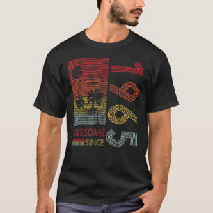 Camiseta Nacido en 1965 Increíble desde la época de 1965