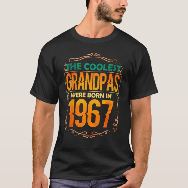 Camiseta Nacido en 1967 por el abuelo de Guay (Anverso)