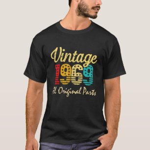 Camiseta Nacido En 1969 53 Años De Edad Hecho En 1969 53er 