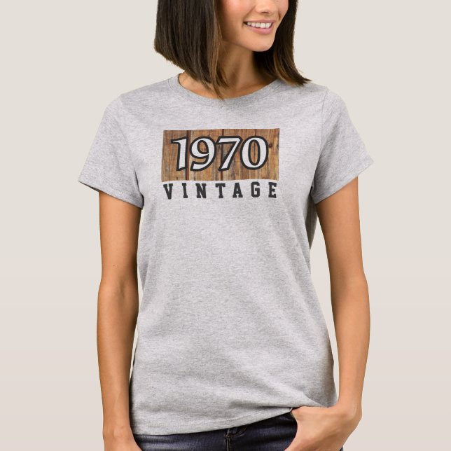 Camiseta Nacido en 1970 (Anverso)