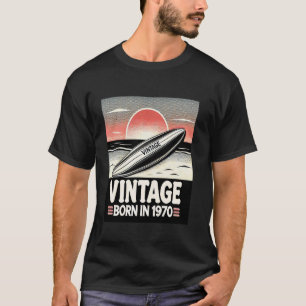 Camiseta Nacido en 1970, Vintage Lo Mejor De 1970