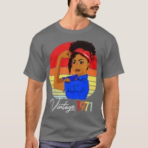 Camiseta Nacido en 1971 Vintage 50th Birthday 50 Year Bday 