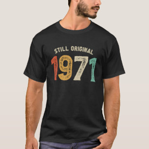 Camiseta Nacido en 1971 Vintage Classic La leyenda original