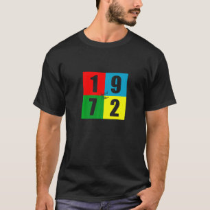 Camiseta Nacido en 1972 Retro Vintage 50 cumpleaños
