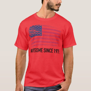 Camiseta Nacido en 1975 47 años de edad en 1975 47º nacimie