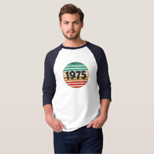 Camiseta Nacido en 1975, regalo de 50 años