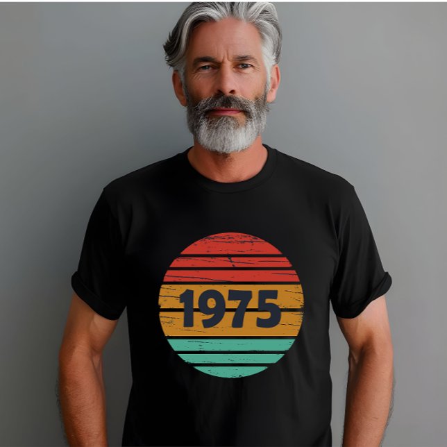 Camiseta Nacido en 1975, regalo de 50 años (Subido por el creador)