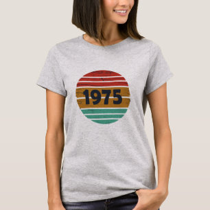 Camiseta Nacido en 1975, regalo de 50 años