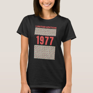 Camiseta Nacido En 1977 Retro 45º Cumpleaños