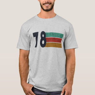Camiseta Nacido en 1978 como regalo de cumpleaños vintage