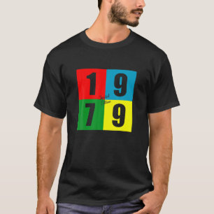 Camiseta Nacido En 1979 Retro Vintage 43ª Edición Limitada