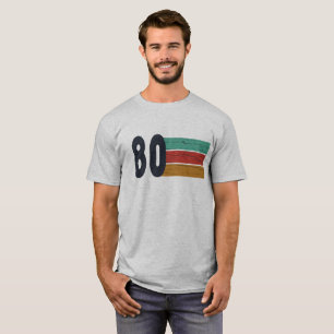 Camiseta Nacido en 1980 como regalo de cumpleaños