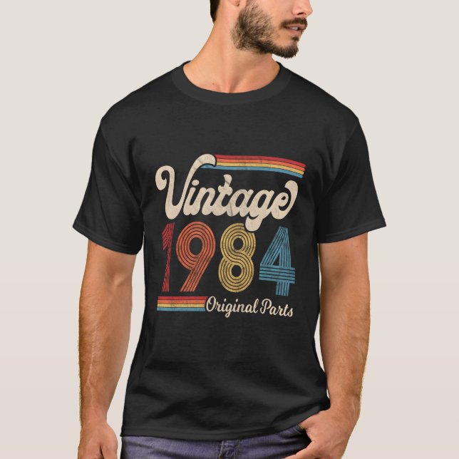 Camiseta Nacido en 1984 (Anverso)