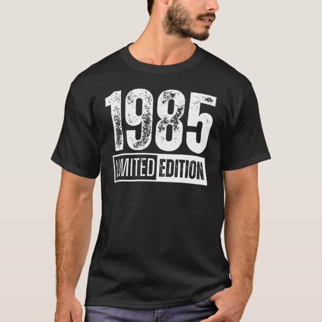 Camiseta Nacido En 1985 (Anverso)