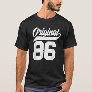 Camiseta Nacido en 1986 Hecho en 1986 40º 40 Años Retro