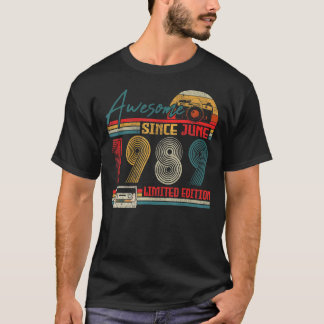 Camiseta Nacido en 1989 Increíble Desde Junio De 1989 33 Añ