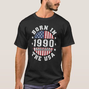 Camiseta Nacido En 1990 32 Años 32º Cumpleaños 32 Años