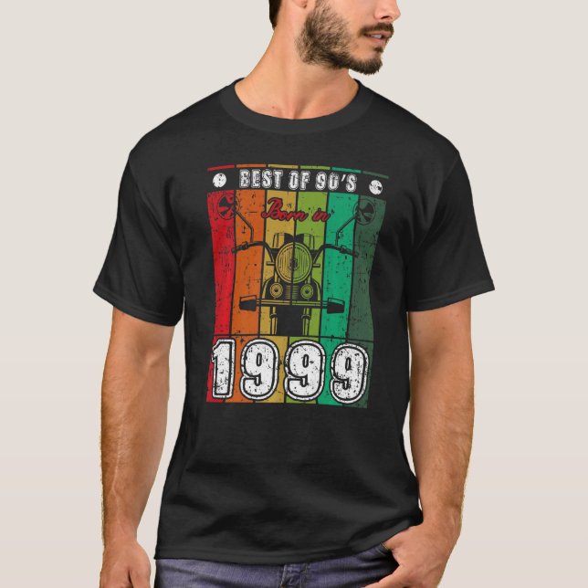 Camiseta Nacido en 1999 en el mejor de los 90's (Anverso)