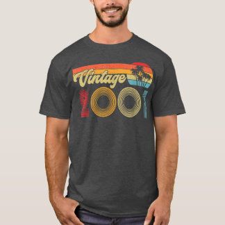 Camiseta Nacido En 2001 Regalos De 21 Años De Edad Realizad